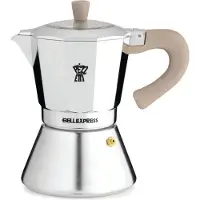 PEZZETTI Bellexpress Induktionskaffeemaschine NPCBELL06CPINDX