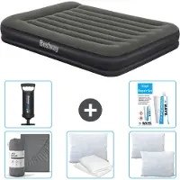 Bestway Luftmatratze – 2-Personen – 152 x 203 x 36 cm – Grün – im Lieferumfang enthalten Zubehör