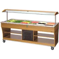 Bartscher Buffetwagen, kalt, 6x 1/1 GN