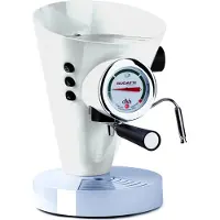 Casa Bugatti Bugatti Italy Diva, Espressomaschine, 0,8 l, Kaffeepad, Gemahlener Kaffee, 950 W, Weiß