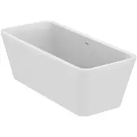 Ideal standard Kf-Badewanne Tonic II, freistehend 180 x 80 x 49 cm, mit Ablauf, Weiß, E398101