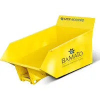 BAMATO gerade Schüttmulde für Raupendumper MTR-800PRO