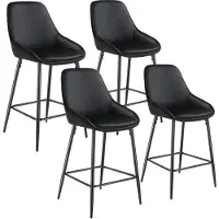 TecTake Thekenstuhl Siera 49 x 54 x 100 cm, Belastbarkeit 120 kg