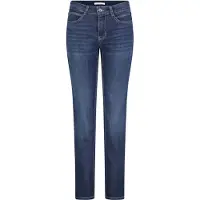 MAC JEANS - - ANGELA, PERFECT Fit Forever Denim - Straight Fit - 5240-87-0380L-D845 - blau Größe 46/34