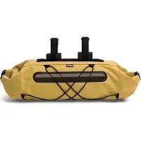 Capsuled Lenkertasche für Bikepacking, wasserdicht, 7L Volumen, durchsichtiges Peek-Fenster, Gelb
