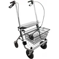 Trendmobil Rollator verl. Schieber.Farbe silber