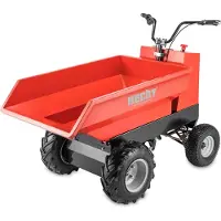HECHT 2625 Akku Dumper | 500 kg Tragkraft | 48V 42,2 Ah | Kippfunktion | Muldengröße 112 x 68 x 36 cm
