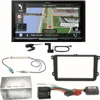Pioneer AVIC-Z930DAB Navigation DAB+ Einbauset für Beetle Jetta Sharan Tiguan T5