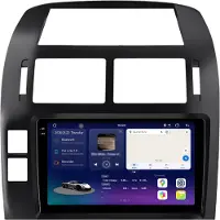 AWESAFE 2k Display Android Radio 128GB für VW Polo 9N 9N3 2001-2009 Carplay Android Auto Navi 4G LTE Bluetooth DAB+ Rückfahrkamera Lenkradsteuerung