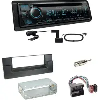 Kenwood KDC-BT560DAB Bluetooth Digitalradio Einbauset für BMW 5er E39 ab 10/2000