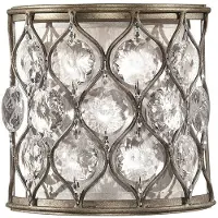 Elstead Lighting Elstead Lucia Wandleuchte E14 Brüniertes Silber