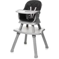 4Baby | Hochstuhl - Kinderhochstuhl - Babystuhl 6 in 1 - mit liegefunktion - verstellbares Tablett - mitwachsend - verstellbar -5 Punkt Gurt - Master