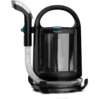 TurboTronic Multi Waschsauger – AQV600 – 500 W Spot Cleaner mit 1,6 l Dual-Tank, Nasssauger & Sprühsauger für Haustiere, Teppiche und Flecken Schwarz