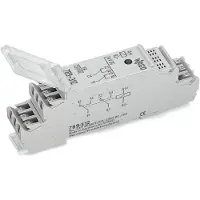 Wago 789-312 Relaismodul,Eingangsnennspannung DC 24 V,2 Wechsler,grau 789312