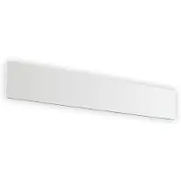 Ideal Lux Moderne Wandleuchte Zig Zag Metall Weiß Led 23W 3000K Warmes Licht