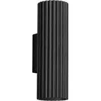Sollux Wandleuchte KARBON 20 schwarz 2xGU10 10W Aluminium 20x8.5x6.5cm