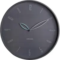 Karlsson - Wanduhr Petals - Grau - Ø40cm