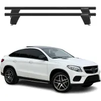 Menabo Dachträger Querträger für Mercedes GLE C292 2015-2018 ABE Alu Schwarz