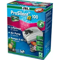 JBL Aquaristik und Terraristik Luftpumpe JBL ProSilent a100 Aquarium Belüfter, Durchlüfter für Süß- und Meerwasser-Aquarien von 40 - 150 l