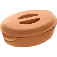 Berndes Bräter, oval, Terracotta, natur - b.terra