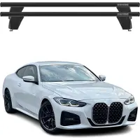 Menabo Dachträger Grundtäger für BMW 4er G22 G82 Coupe 2020-2025 75kg Schwarz 2x
