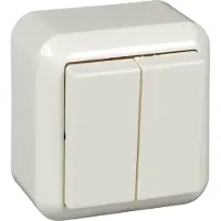ELSO Schneider Electric 381504 - Serienschalter 10 A CONTURA Komplett Steckklemme