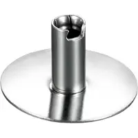 Unold ESGE-Zauberstab 7010 Schlagscheibe, Zubehör für alle Esge-Zauberstäbe, silber