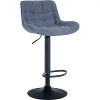 CLP Barhocker Tover blau/Stoff