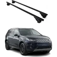Omtec Dachträger Grundtäger für Land Rover Discovery Sport 2015-2019 75kg Schwarz 2x