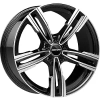 Gmp Alufelge Reven 7.5X17 5X120 Et 43 Black Diamond