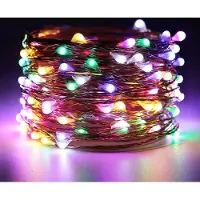 ROSNEK 20m 200 LED Lichterkette Weihnachtsbeleuchtung Innen Party Garten Deko Bunt