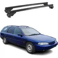 Omac Dachträger für Ford Mondeo II Turnier 1996-2000 Gepäckträger Grundträger Schwarz