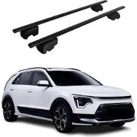 Omtec Dachträger Grundtäger für VW Touareg mk3 2018-2023 Pre-FL 75kg Metall Schwarz 2x