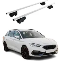 Omac Dachträger Grundtäger für Cupra Leon Sportstourer 2020-2025 75kg Metall Grau 2x