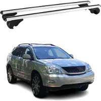 Omac Dachträger Grundtäger für Lexus RX 2003-2009 75kg Aluminium Silber 2 tlg