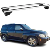 Omtec Dachträger Grundtäger für Chevrolet HHR 2005-2011 75kg Aluminium Silber 2 tlg