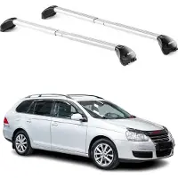 Aurilis Dachträger für VW Golf VI VII Kombi/Alltrack/Sportvan 2009-2020 5 tür 100kg Grau