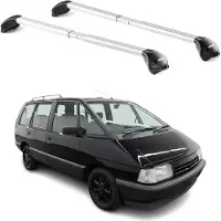 Omac Dachträger Grundtäger für Renault Espace 1984-1991 5 tür 100kg Alu Silber 2x ABE
