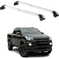 Aurilis Dachträger für Ssangyong Musso mk2 2018-2025 2-4 tür 100kg Alu Silber 2x ABE