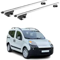 Aurilis Dachträger Grundtäger für Citroen Nemo 2008-2013 3-5 tür 90kg Alu Silber 2x ABE