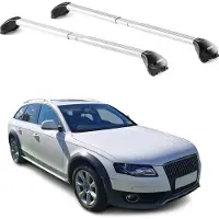 Aurilis Dachträger für Audi A4 Allroad B8 B9 2009-2025 5 tür 100kg Alu Silber 2x ABE