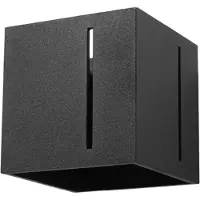 Sollux Wandleuchte PIXAR schwarz 1xG9 8W Aluminium 10x12x10cm
