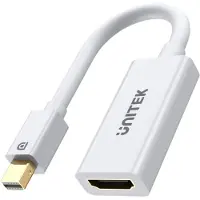 UNITEK Y-6331, Mini DisplayPort, HDMI, 0,2 m, 210 mm, 21 mm, 12 mm