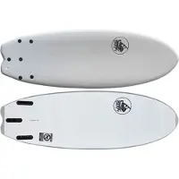 Buster Surfboard 4'10 Space Twin Softboard, Größe:4'1'', Farben:no color