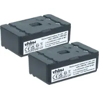 VHBW 2x Akku Ersatz für Autec ARB-LBM02M, LBM02MH für Fernbedienung Remote Control (2000 mAh, 2,4 V, NiMH)