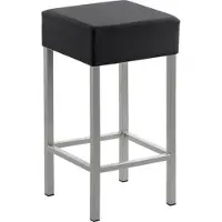 Mayer Barstuhl Sitzmöbel 1113 34 x 34 x 65 cm Stahl perlsilber/anthrazit