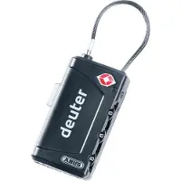 Deuter Schloss TSA Cable Lock Black