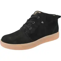 Finn Comfort FINNCO Mantua Damen und Herren Halbschuhe knöchelhoch schwarz Velourleder : UK 5 Schuhgröße: UK 5