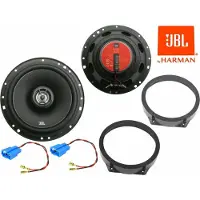DSX JBL Lautsprecher 621 2 Wege System Einbau Set Tür vorn passend für BMW Mini R50 R53 Cooper 2001-2006 175 Watt