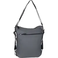 Jost - Falun 2-Way Bag Grey - Hobo Bag , 12.9 l